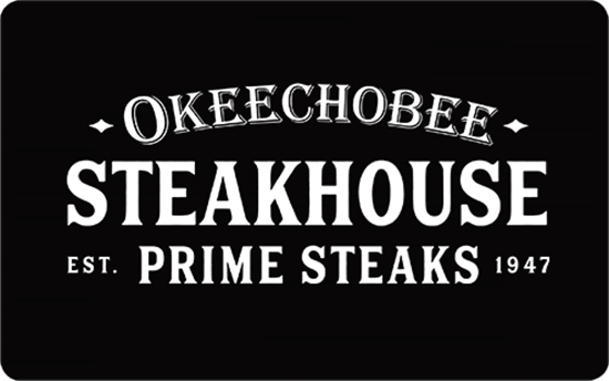 Picture of $25 Okeechobee Steakhouse Gift Card